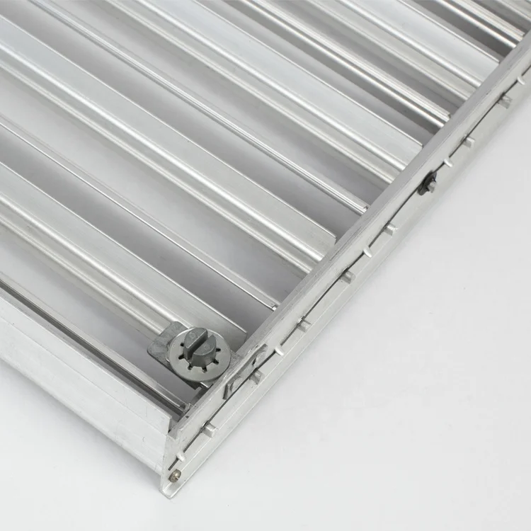 Manual Adjustable Opposed Blade Volume Control Damper for Hvac Square Air Diffuser
