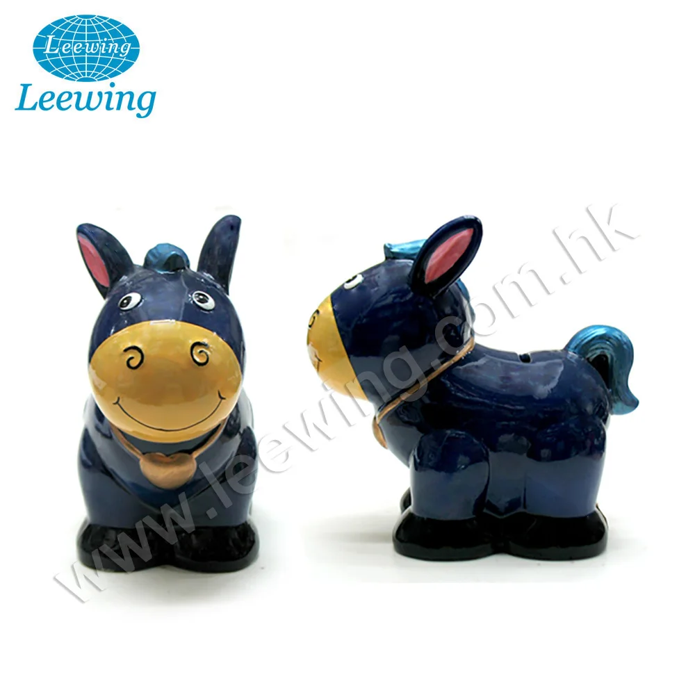 Специальный новый китайский зодиак счастливая лошадь Золотая монета банк коробка для