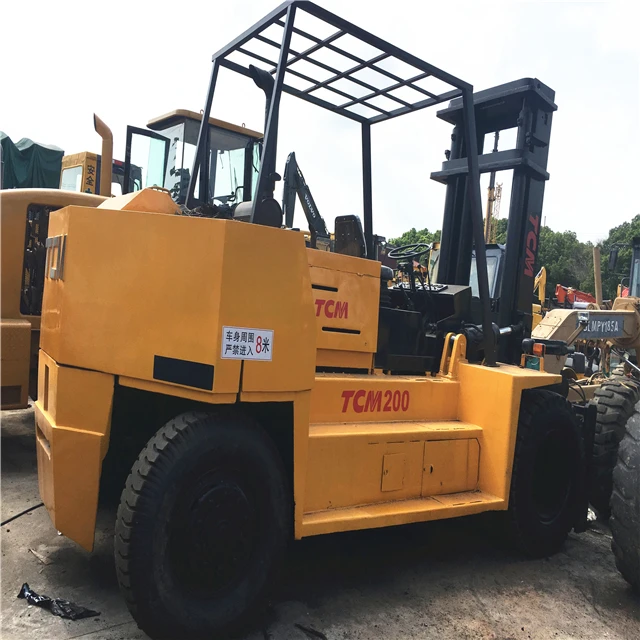 中古TCM 20Tフォークリフト TCM FD200 ディーゼルフォークリフト