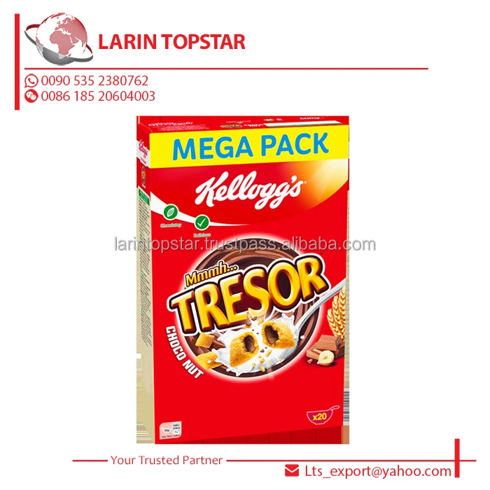 Kelloggs Mmmh Tresor Nougat De Chocolate 600g Cafe Da Manha Cereais Cereais Bebe Frosted Flakes Buy Kelloggs Kelloggs Mmmh Tresor Kellogg S Cereal Product On Alibaba Com