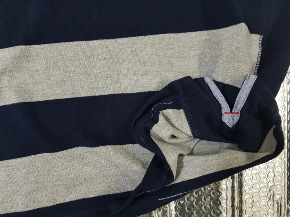 Высококачественная Хлопковая мужская рубашка-поло для весеннего сезона Бангладеш полосатая одежда со склада/отгрузка отменяет/излишек