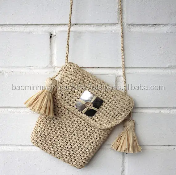 Saco De Rafia Estilo Muito Especial Do Vietnã - Buy Saco De Rafia,Pequena  Bolsa,Saco De Borla Franja Product on Alibaba.com