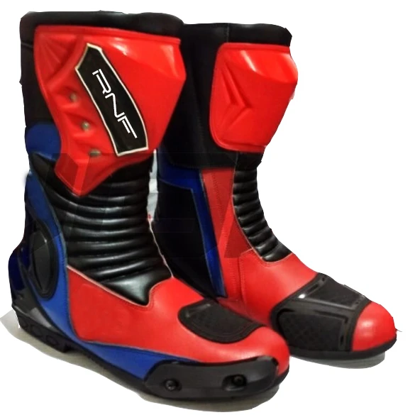 Motorcycle High Fiber Boots Waterproof Breathable Racing Motor Bike Shoes