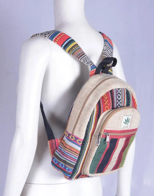 himalayan hemp shoulder bolsa