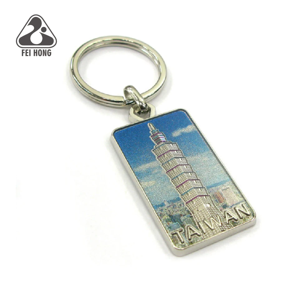 Round Custom Brand Keychain with Bottle Opener Design - Fei Hong Five  Metals Wares Co, Ltd