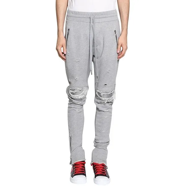 Men Distressed Jogger Sweatpants - Buy 