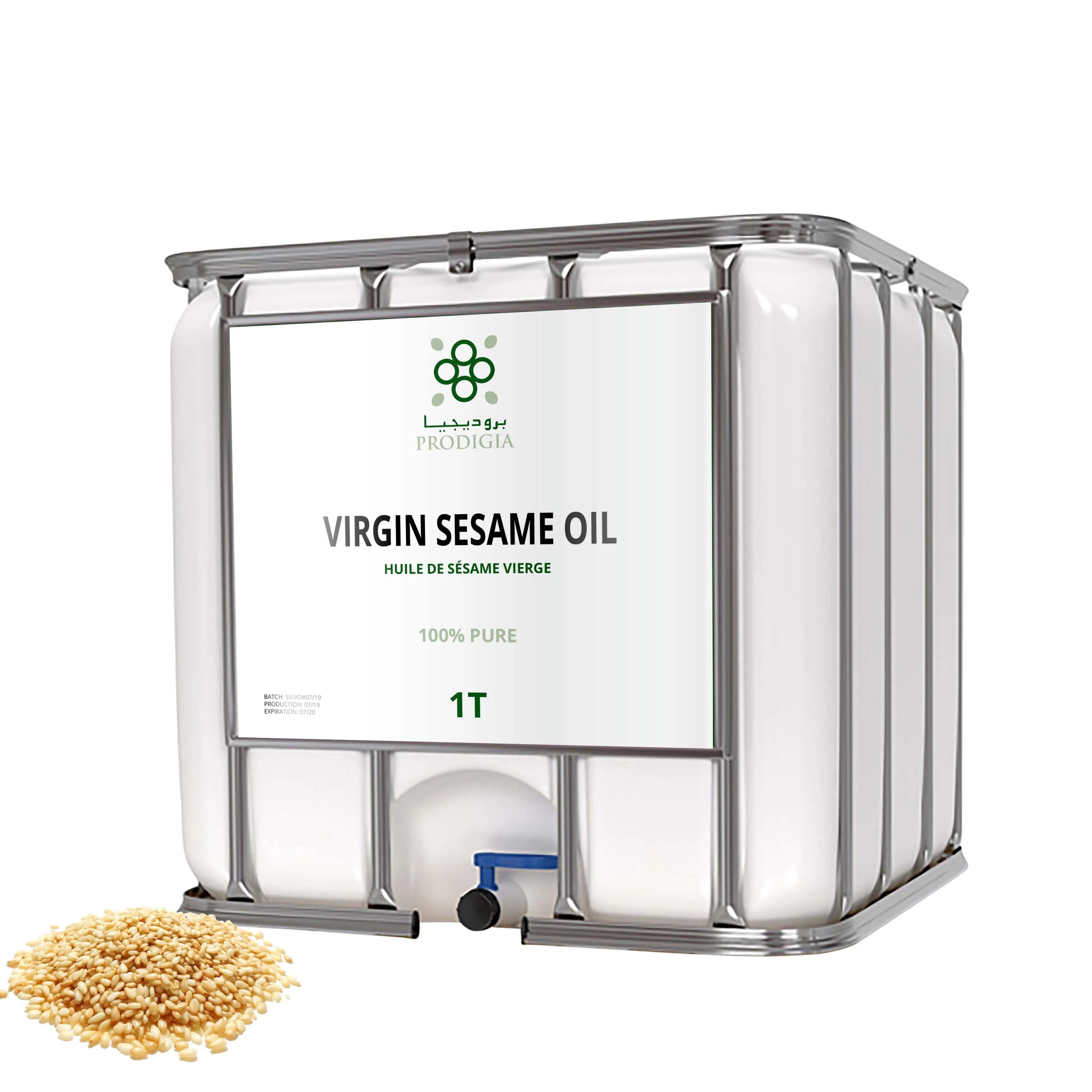 100% натуральное и чистое кунжутное масло, Лучшая цена-Премиум качество от марокканского поставщика