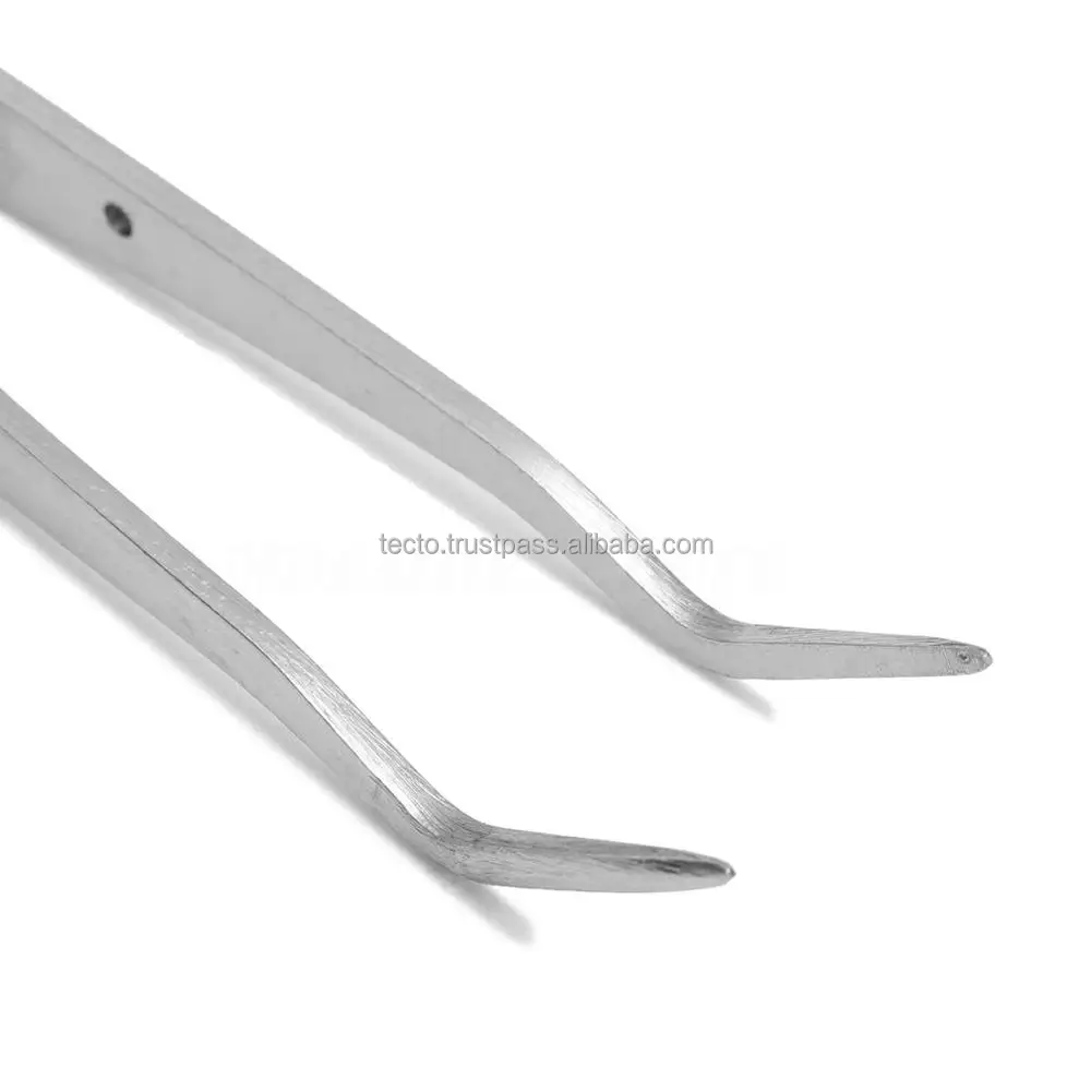 Professional Medical Instruments Dental Tweezers 6'' Stainless Steel