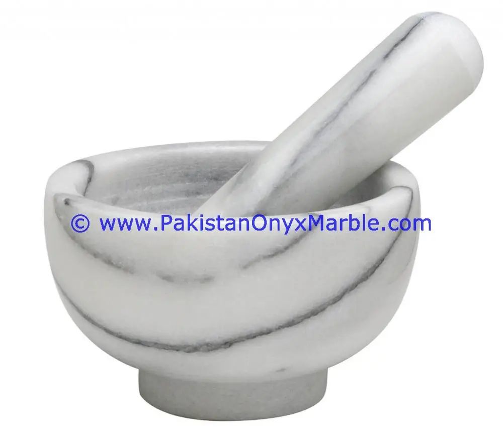 White Marble Mortar and Pestle - World Market