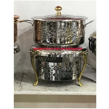 Chafing Dish Embossed for Dubai Hot Selling and High Quality Direct Indian Factory Sale