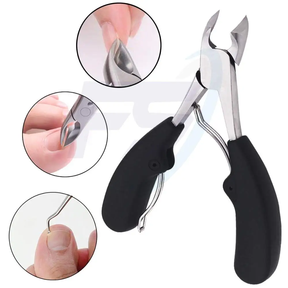 Toenail Clippers Stainless Steel Professional Soft Grip Nail Cutter Best  Nippers For Thick Toenails