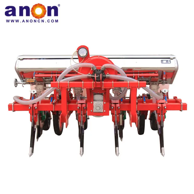 ANON Factory Price  Machine 4 Row Pneumatic Planter  Machine Sweet Corn Planter 4 Row Corn Planter