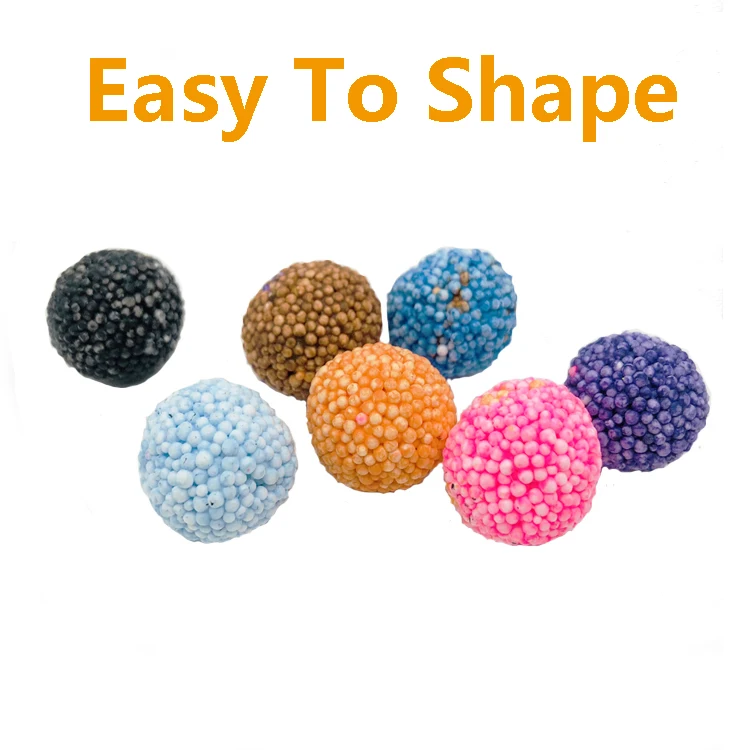 Мягкий пенопластовый шар для моделирования, легкая глина