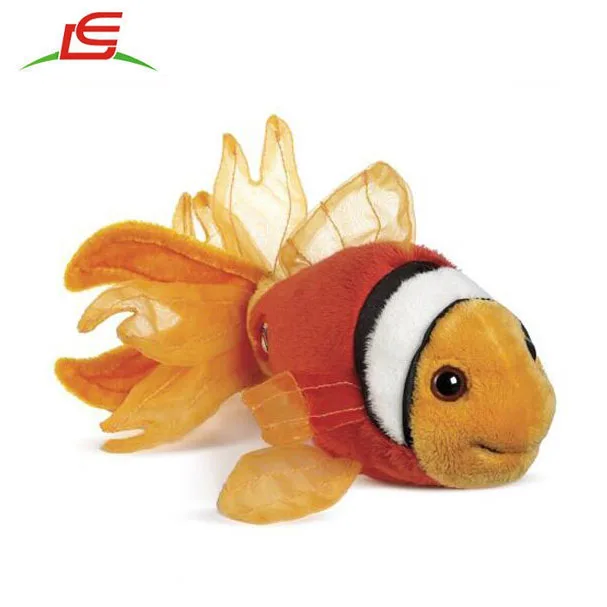 stuffed goldfish toy