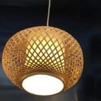 2020 Latest Bamboo chandelier pendant lamp LED light hanging ceiling Torch light for living room restaurant hotel staircase