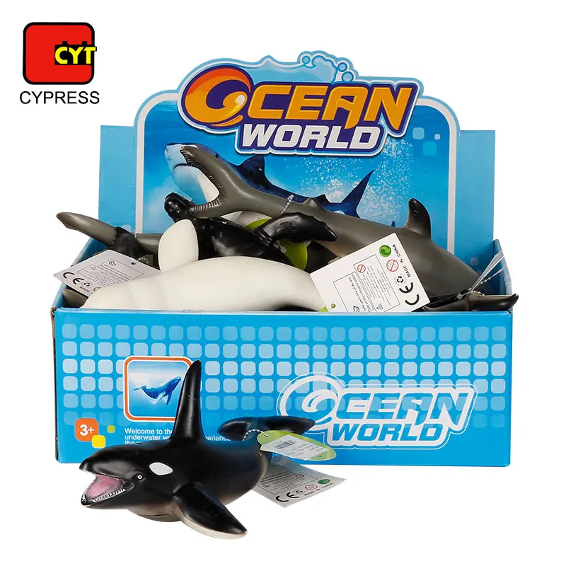 Kids Soft Foam Toy Model Ocean World Sea Animals for Learning