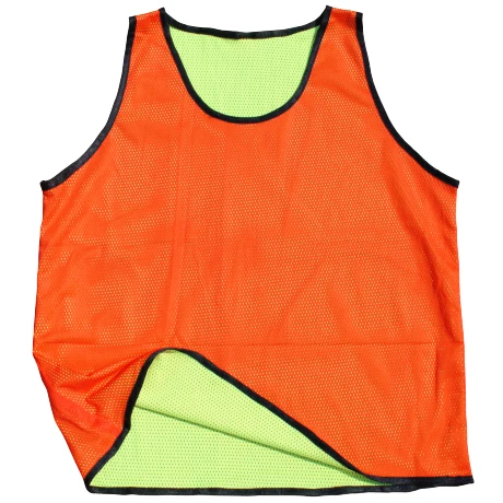 Adult Mesh Football Substitution Bibs Vest Rugby Hockey Training Sports 