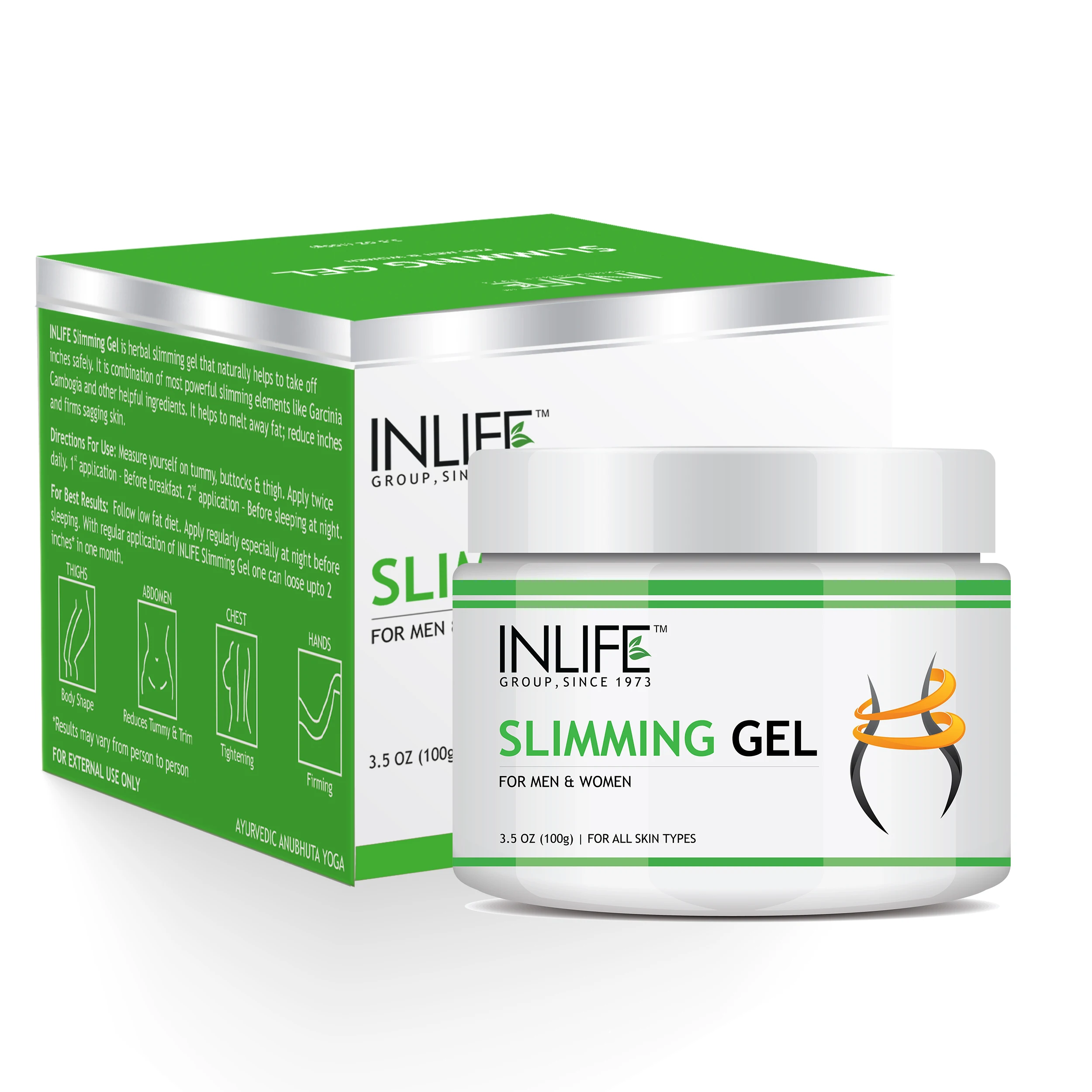 body slimming gel 100% natural herbal formulation