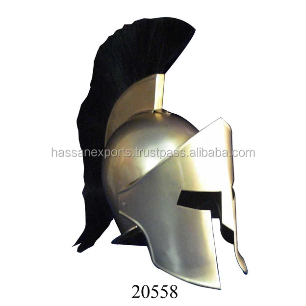 Spartan Armor Helmet With Plume Buy Spartan Armor Helmet With Plume Greek Spartan Armor Helmet Armor Helmet Product On Alibaba Com