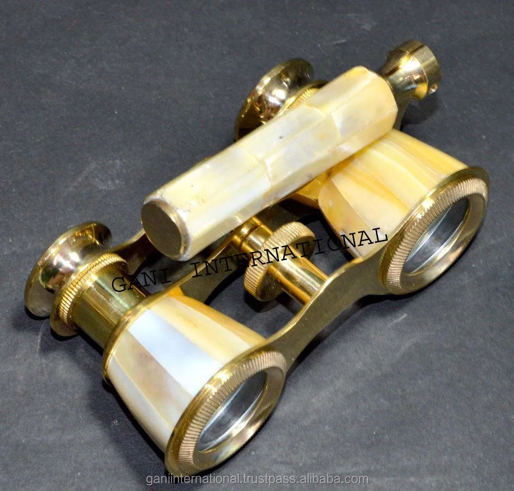 Nautical Binocular Brass Antique Vintage Telescope Gift Monocular Maritime Gift