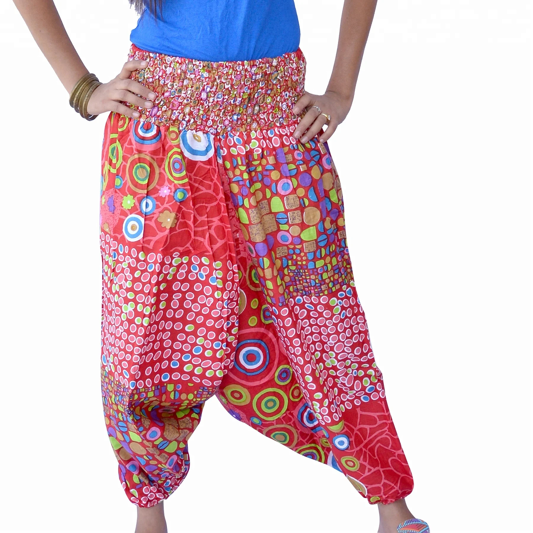 Pantalon indien femme