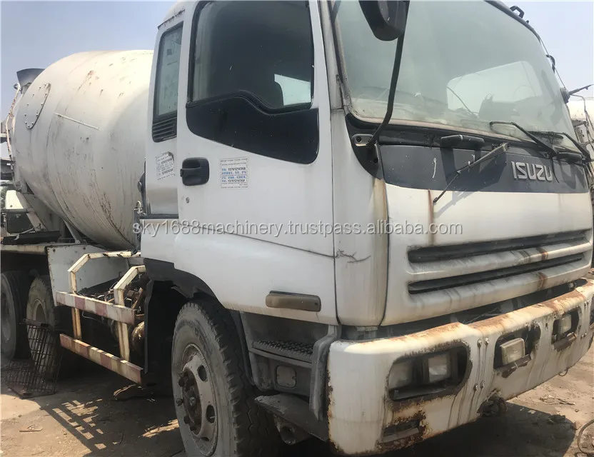 ISUZU гусеничный смеситель, японский оригинальный б/у смеситель Isuzu 10 куб. М/б/у смеситель 12 куб. М/смеситель isuzu для продажи смеситель nissan