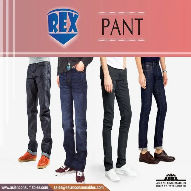 Trousers 16381- Cotton100% Denim- Pocket Rope Print