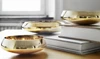 Two Tone Brass Polished