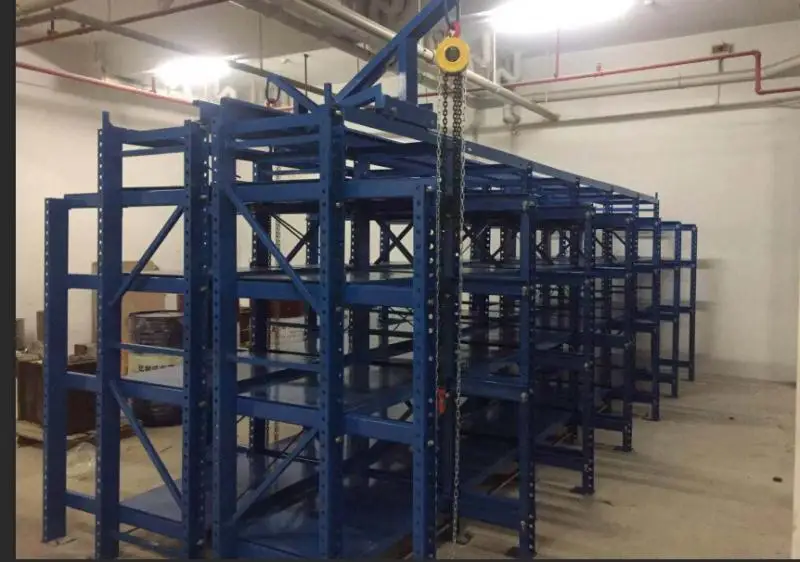 Warehouse Storage Rack  Drawer Type Mould Rack Warehouse Equipment Angle Rack Heavy Duty Drawer
