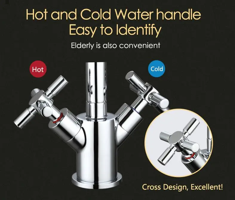 Modern Brass Crosshead Lever Kitchen Tap supplier
