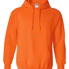 orange hoodie plain