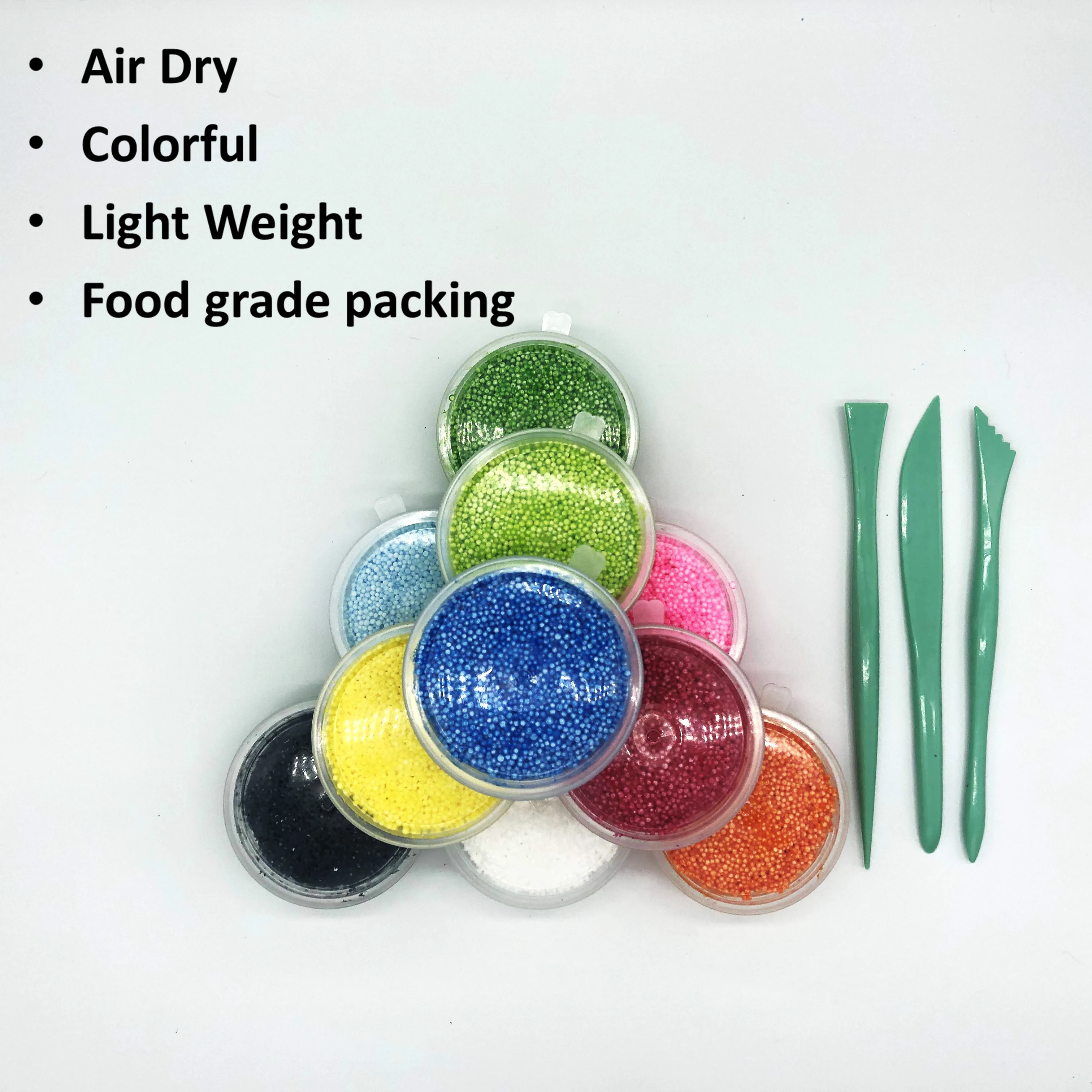 Мягкий пенопластовый шар для моделирования, легкая глина