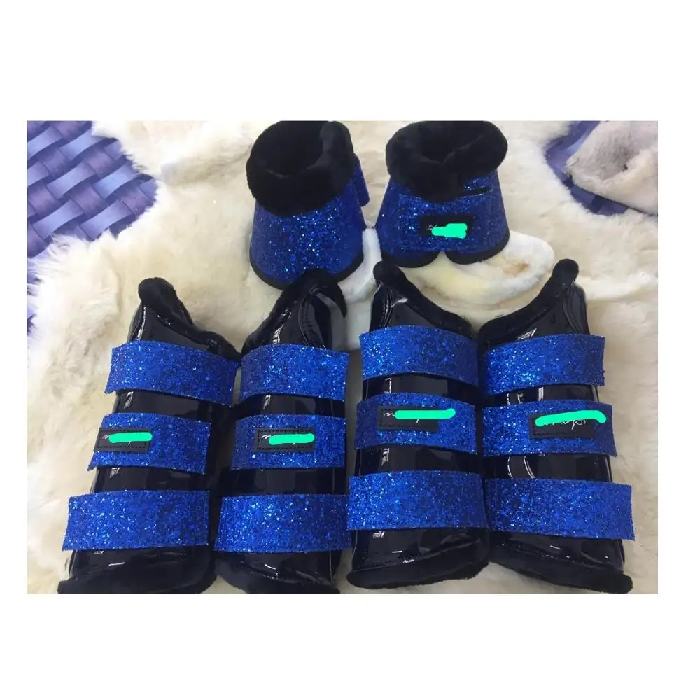 glitter tendon boots