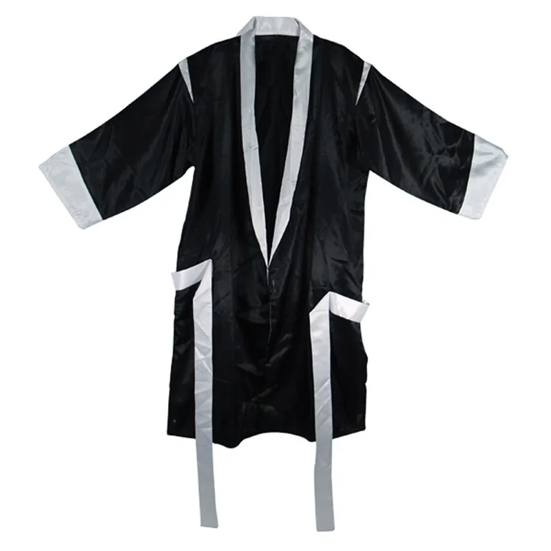 2022 Custom Made Satin Boxing Robes Boxer Gown Coats Boxing Gowns