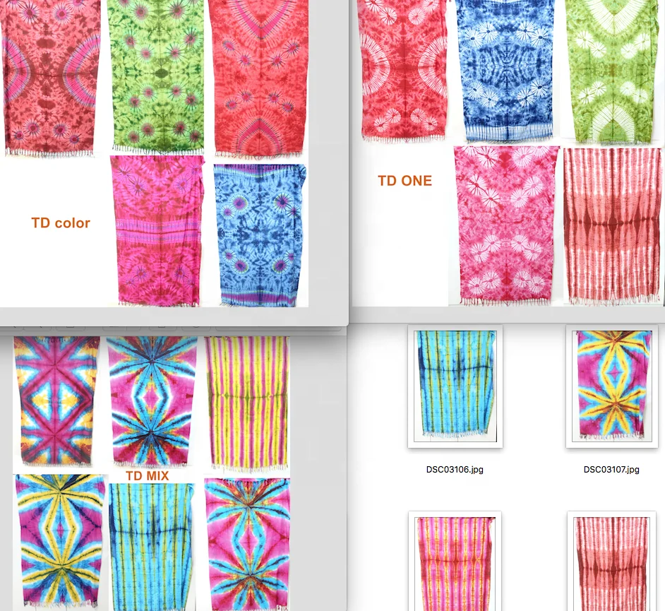 Винтажный цветной галстук ручной работы в стиле хиппи бохо с красочными бусинами пляжное саронг тайском