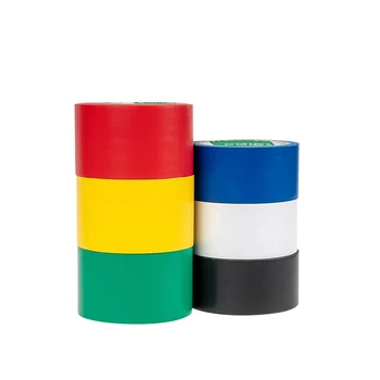 Hot Sale PVC Safety Tape Wear-Resistant Bright-Colored Floor Tape ESD Warning Single Sided BOPP Material Pressure Sensitive