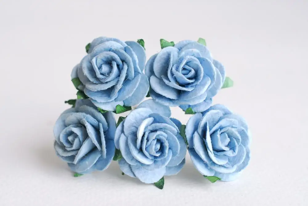 Handmade Paper Flowers Roses Paper Mulberry Paper Artificial Plants