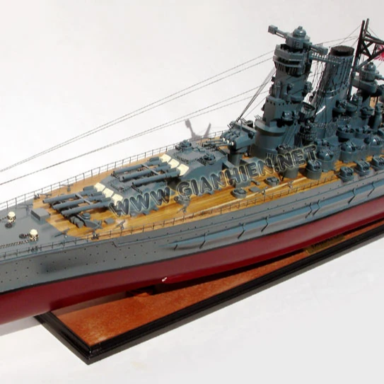 Yamatto War Ship - Wooden Battle Ship - Buy Scale Wooden Ship Models ...