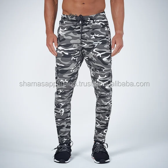 men's camo jogger sweatpants