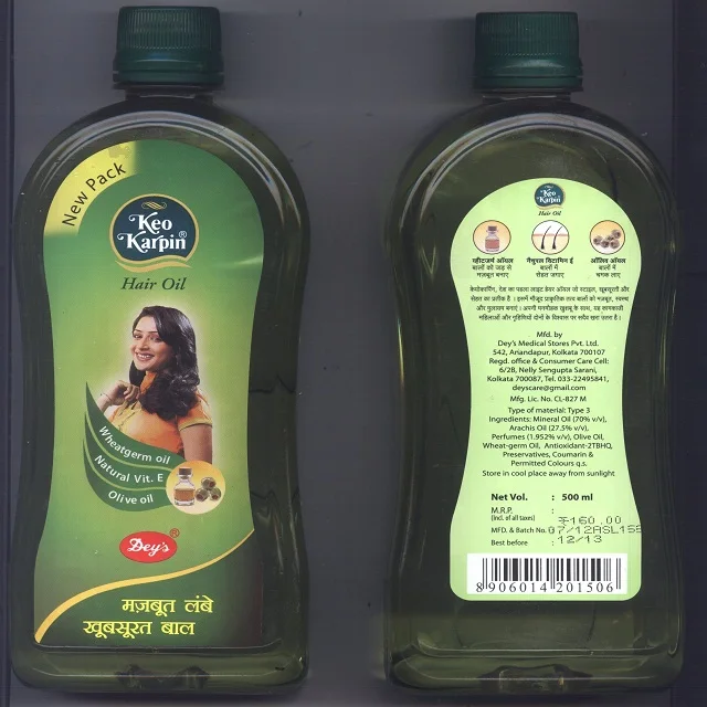 Keo Karpin Nonsticky Hair Oil with Olive Oil 500 ml  JioMart
