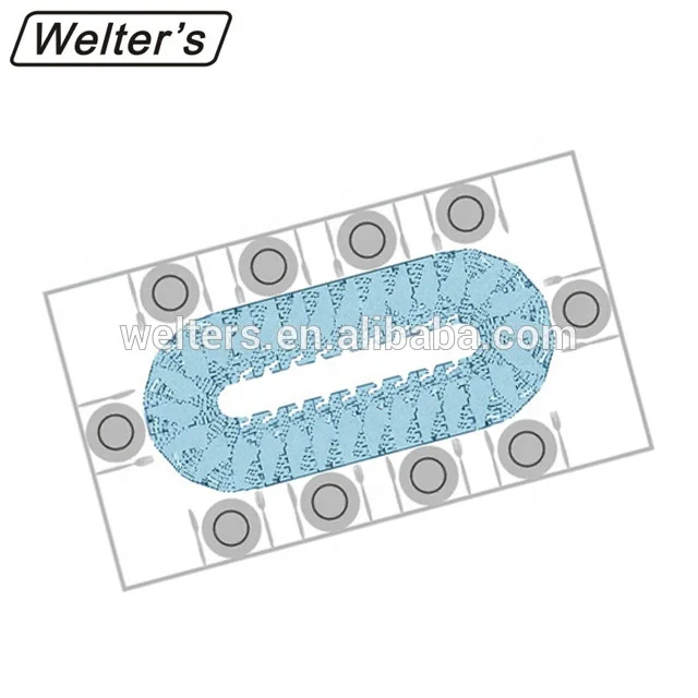 Миски для корма для прямоугольных столов