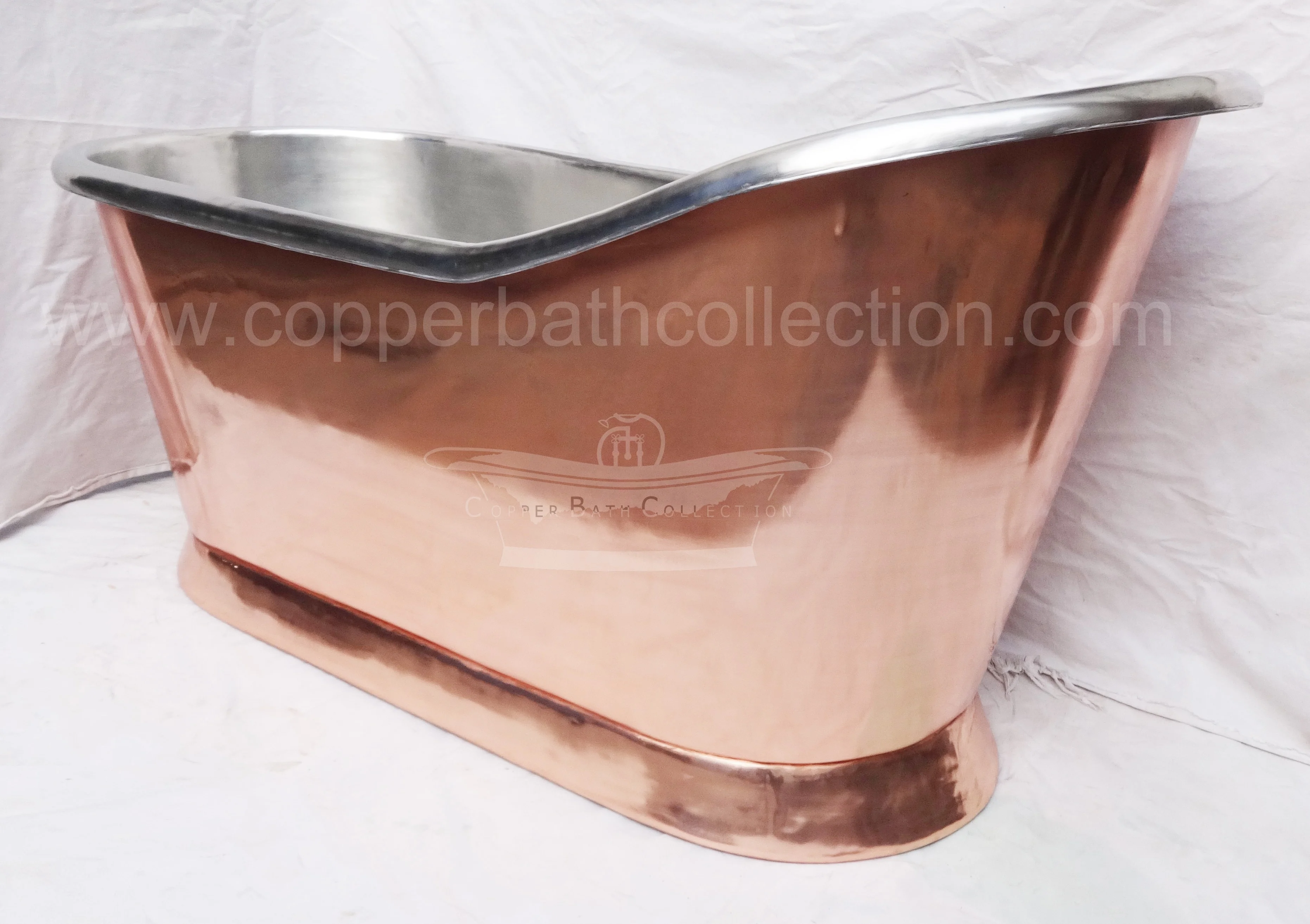 Hot Selling Polished Finishing Copper Bathtub With Decorative Design ...