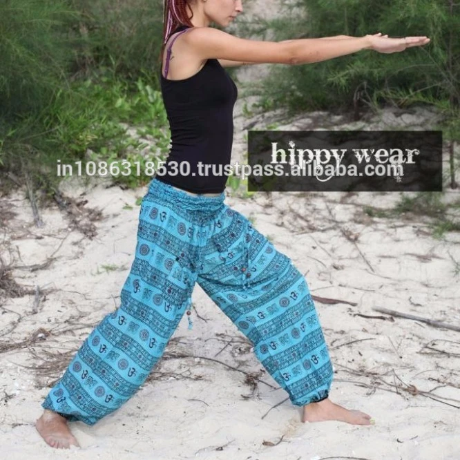 Hippie Pants, Yoga Pants, Cotton Pants, Boho Pants, Boho Clothing, Festival Clothing, store Green Pants, Wide Leg Pants, Yoga Wear, Fitness Pants