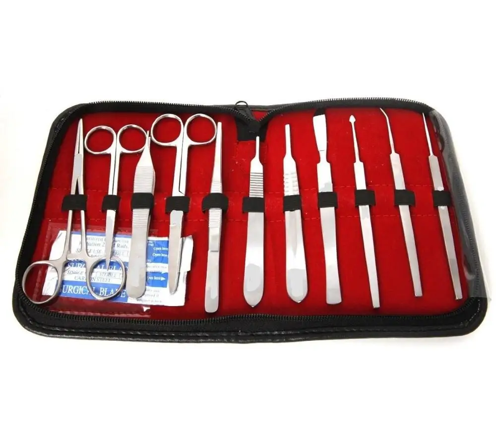 Surgical Instruments Kit With Surgical Scissors Hemostatic Forceps Bp ...