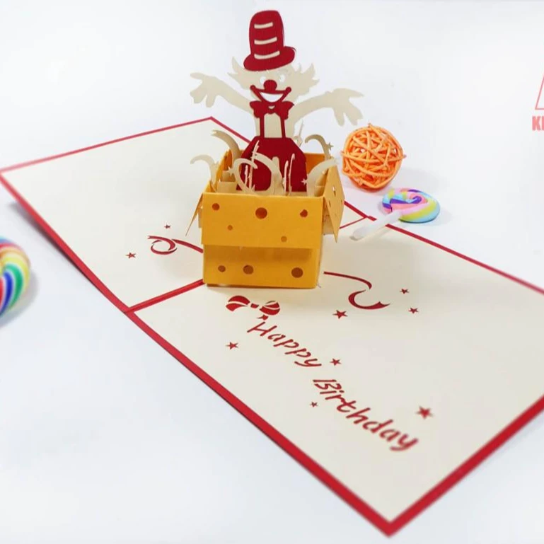 Carte D Anniversaire Tendance Pop Up Avec Couvercle Rouge Fabrication De Cartes Vente En Gros Buy 3d Pop Up Carte Pop Up Carte De Voeux Pop Up Carte Product On Alibaba Com