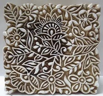 Indian Wooden Block Design Hand Carved Block Print Wood Stamps wooden block for printing textile fabric clay gift  STAMP HOT DEAL