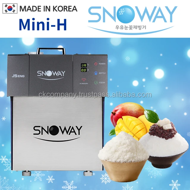 2019 NEW!! SNOWAY Mini-S2 Snow Ice flake bingsu Machine(Sulbing