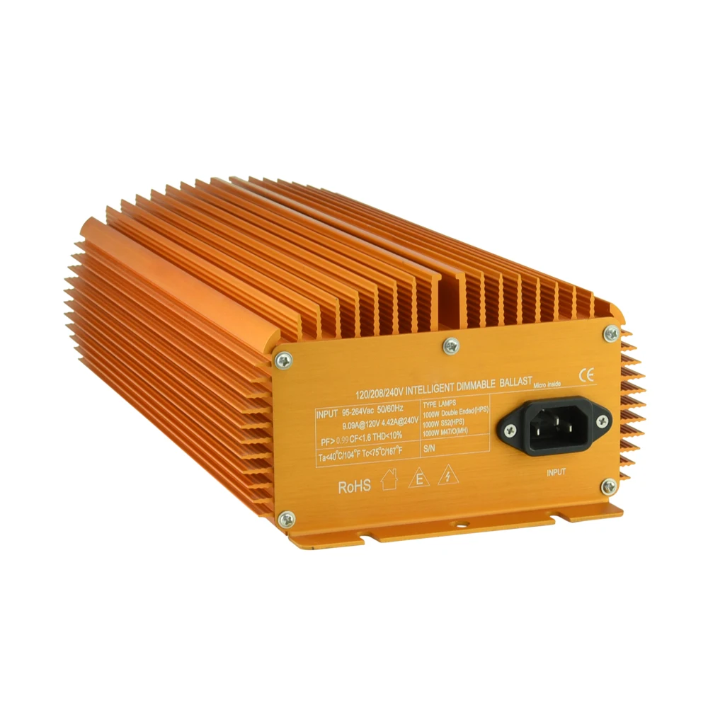 600W/1000W Electronic Ballast for High Pressure Sodium Lamp