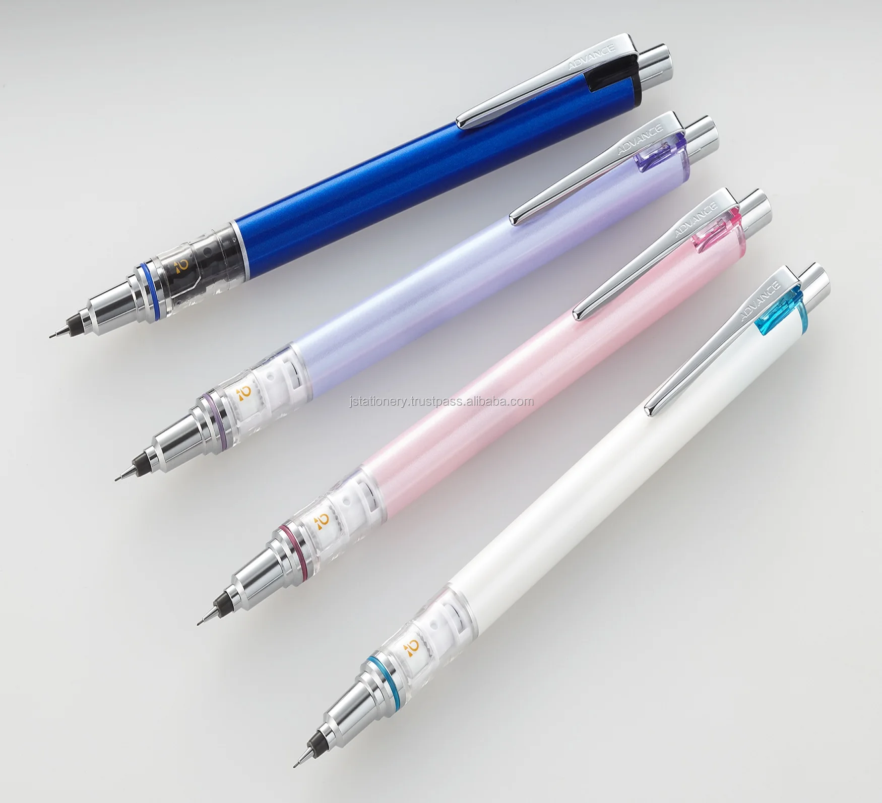 Uni Kuru Toga Advance 0.3mm Mechanical Pen Baby Pink Body M35591P.68 JAPAN 