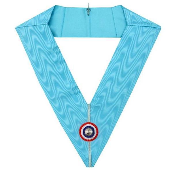 
Masonic Craft Regalia Officers Emulation Rite Collar 